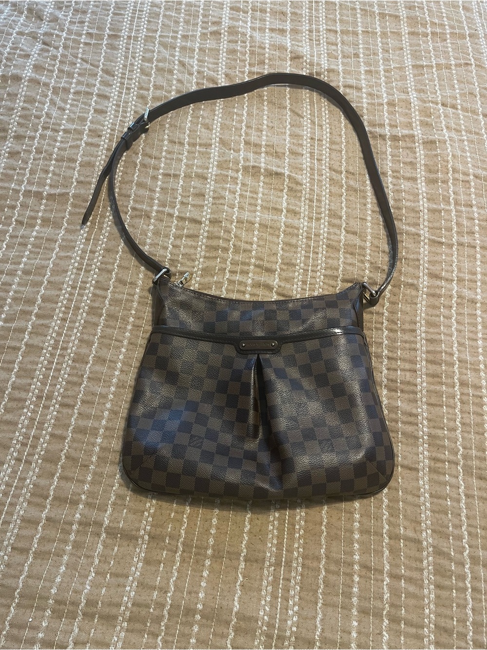 Louis Vuitton Damier Ebene Crossbody Bag in Brown